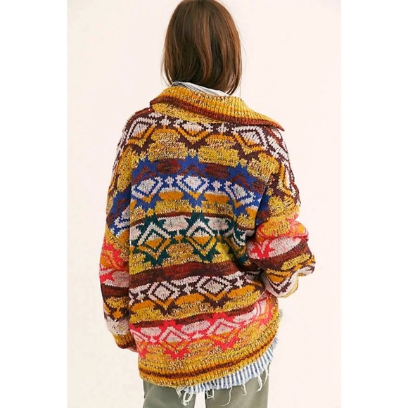 NWOT Free People FP Isle of Skye Sweater Coat - Picture 2 of 8